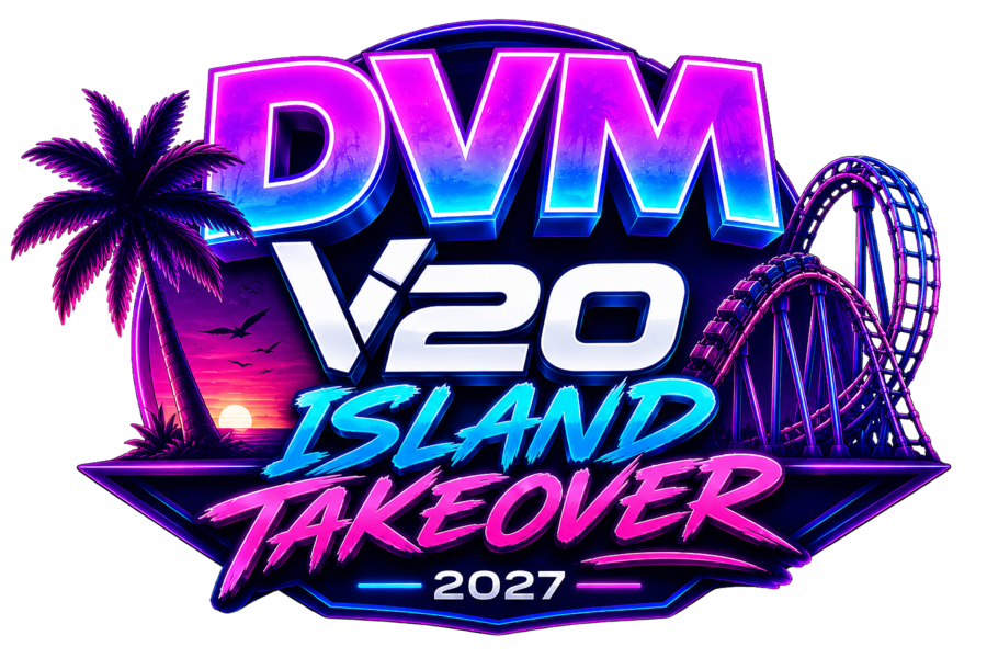 DVM V20 Island Takeover logo